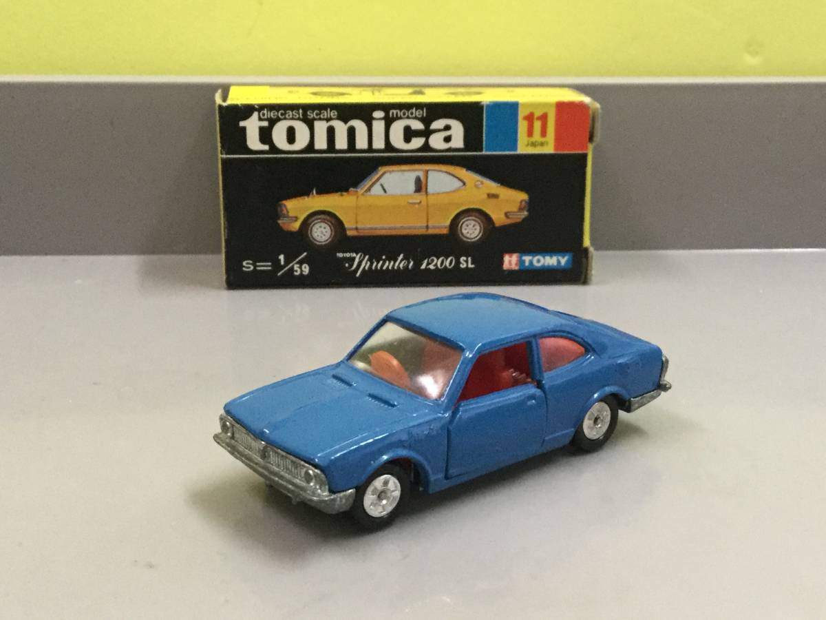 トミカ 黒箱 輸出？トヨタスプリンター 1200SL 日本製(乗用車)｜売買