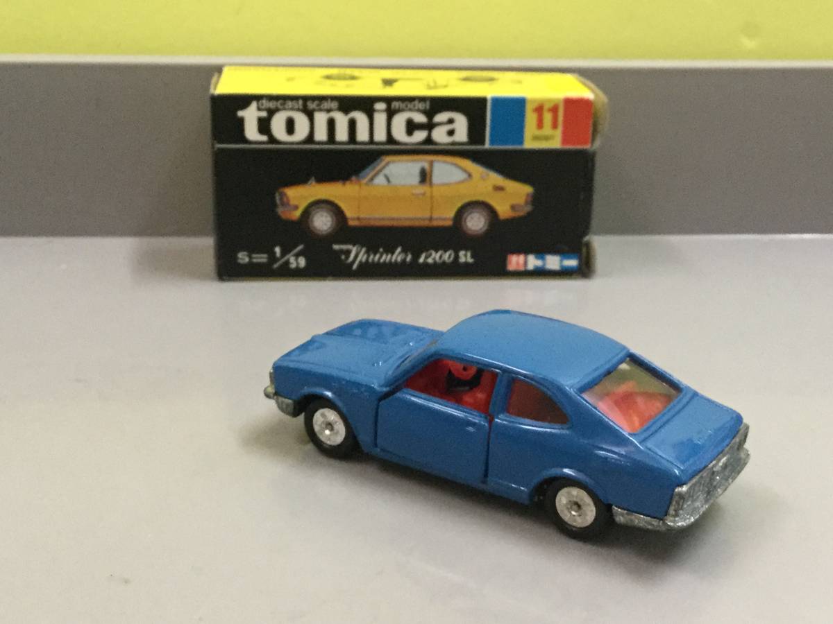 トミカ 黒箱 輸出？トヨタスプリンター 1200SL 日本製(乗用車)｜売買