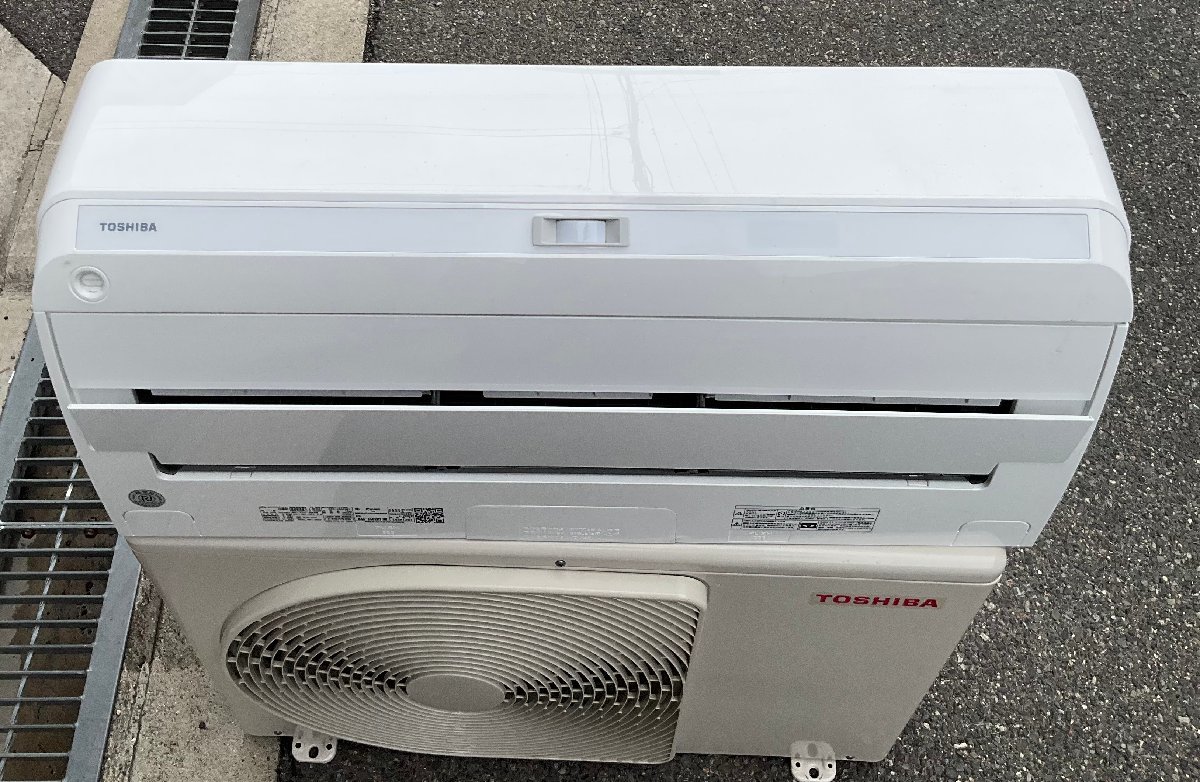 RKGE-25】特価！東芝/ルームエアコン/RAS-J562ART/中古/主に18畳/2022 