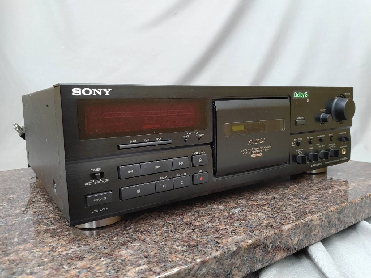 SONY 〇t2770【ジャンク】SONY ソニー TC-K222EJ カセットデッキ TC