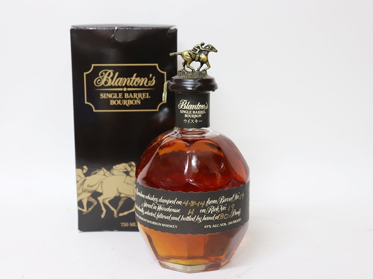 ブラントン シングルバレル - ブラック ウイスキー 750ml 「ブラントン 