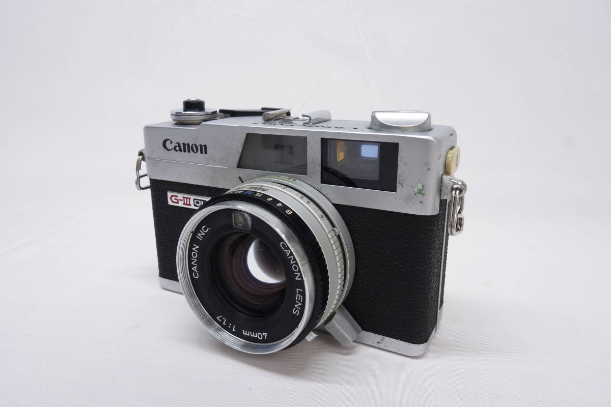 ◇ジャンク◇Canon キャノン Canonet QL17 G-Ⅲ QL