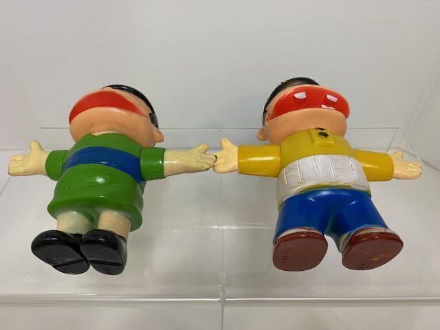 2体セット☆丸越☆MK☆天才バカボン・パパ☆ソフビ人形 11．4cm