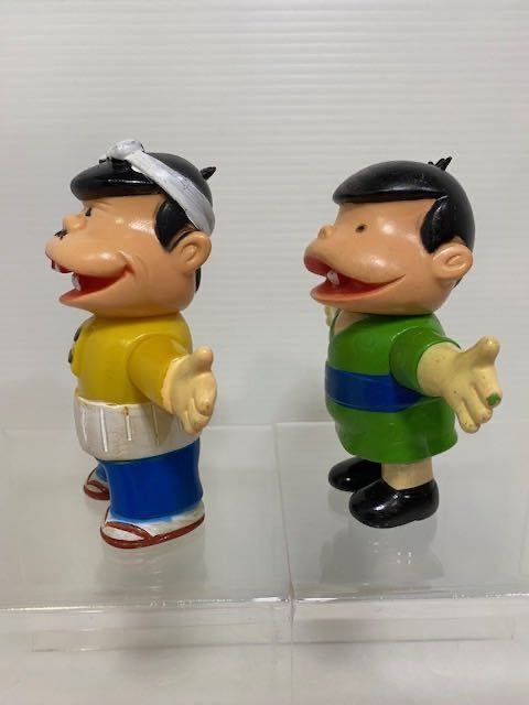 2体セット☆丸越☆MK☆天才バカボン・パパ☆ソフビ人形 11．4cm