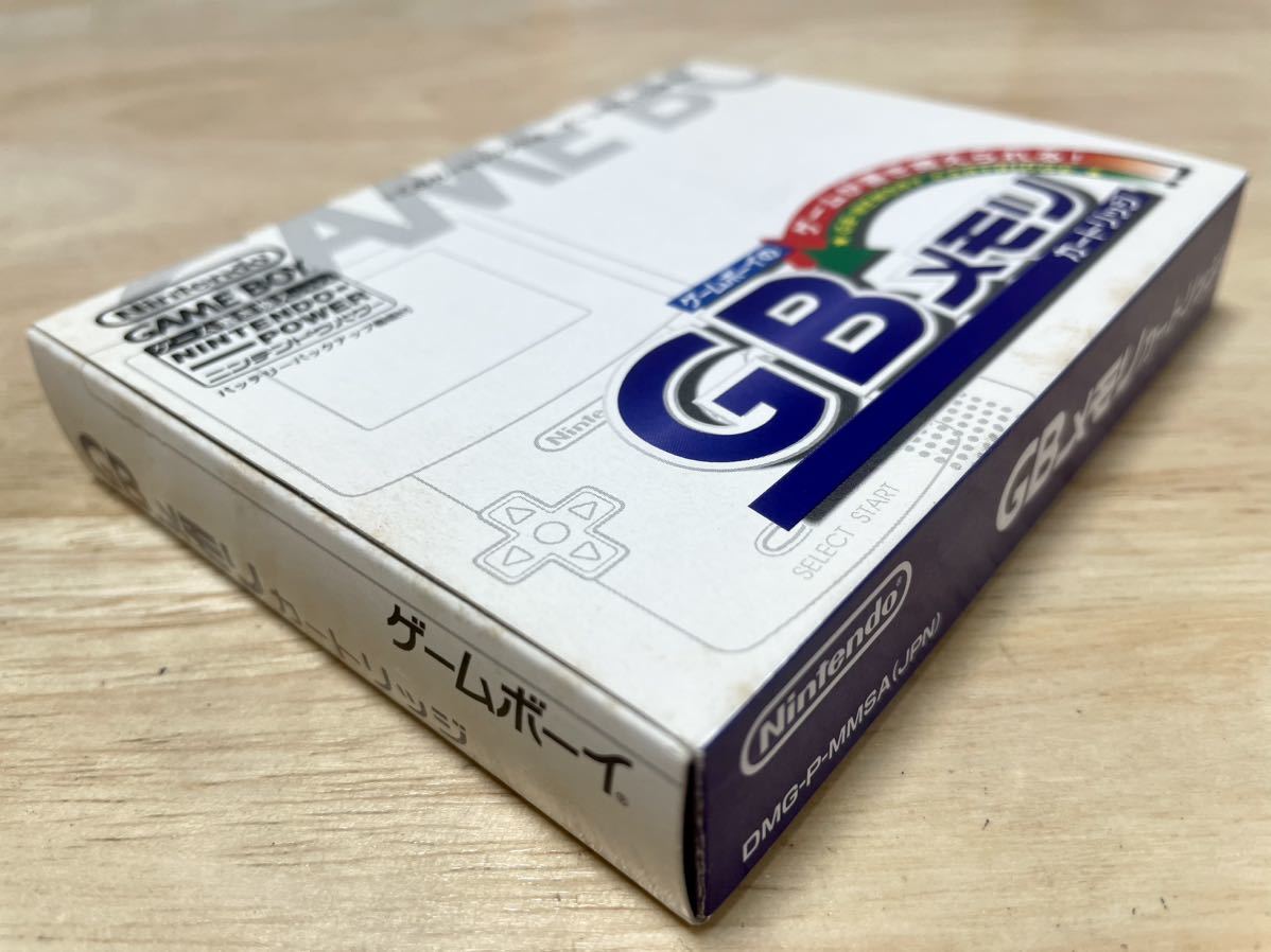 Nintendo 箱説明書シール付属 GBメモリカートリッジ 【限定即決】GBメモリカートリッジ 収録タイトルなし 任天堂 箱-取説-シールあり N.1939 ゲームボーイ アドバンス レア レトロ 同梱可能