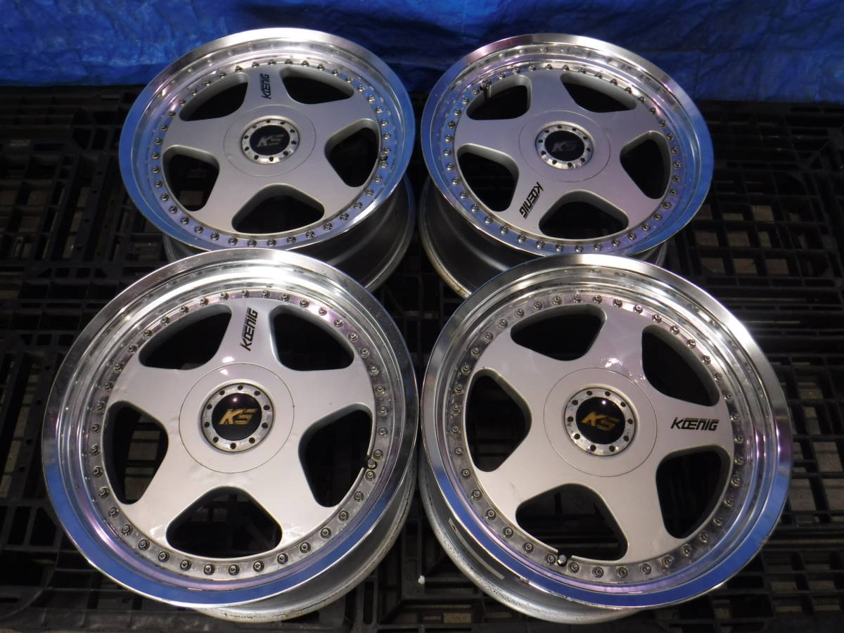 ディスモンド ケーニッヒホイール 18インチ 4本 MCMC【C704】ディス