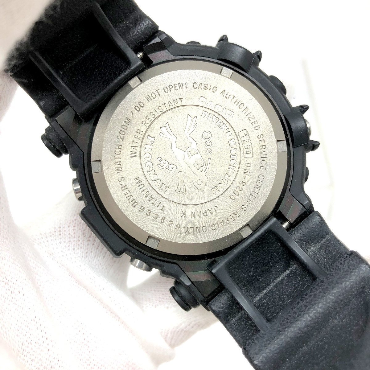 ジャンク G-SHOCK ジーショック CASIO カシオ 腕時計 DW-8200ZU-1T 