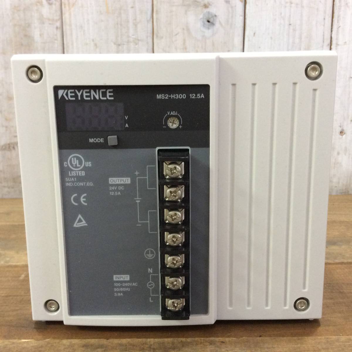 【AH-00833】中古品 KEYENCE キーエンス スイッチングパワーサプライ MS2-H300
