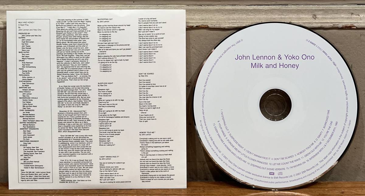 ◇紙ジャケ!帯付CD◇ジョン・レノン&ヨーコ・オノ John Lennon & Yoko 