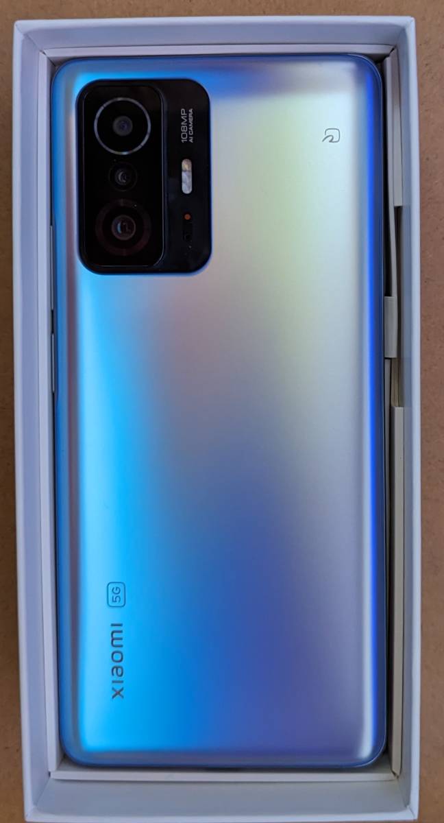 中古 Xiaomi11T Pro メモリー8GB ストレージ128GB セレスティアル 