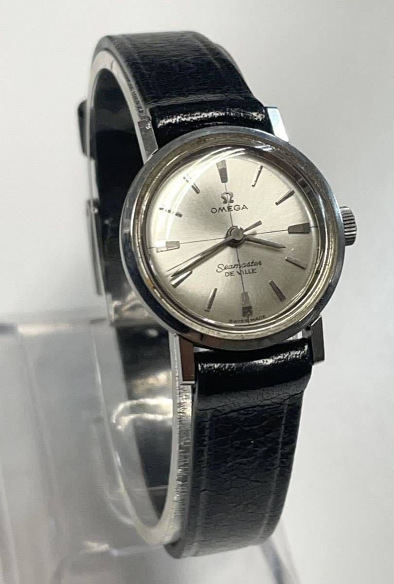 OMEGA オメガ シーマスター 手巻き時計 レディース 稼働品