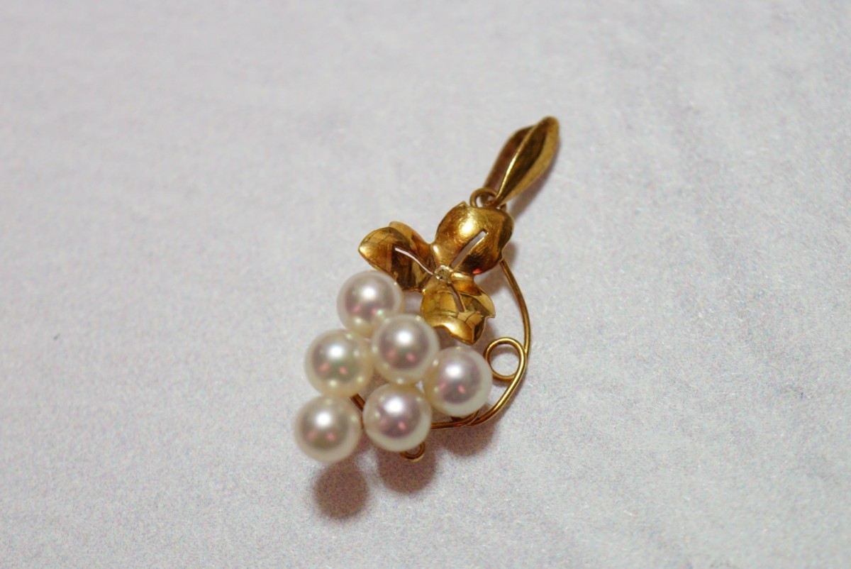 K18刻印✨調整可】あこや真珠 3.5mm ネックレス ベビーパール 18金 