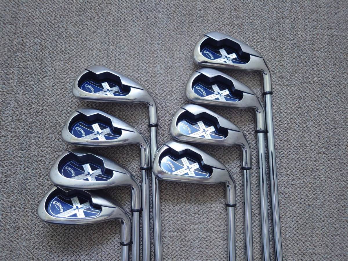 Callaway キャロウェイ X-18 アイアン #3-9.PW 8本セット UNI 