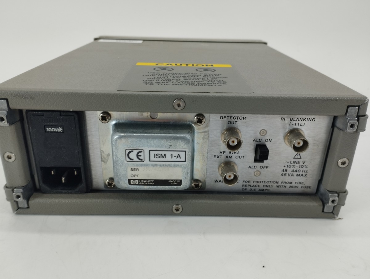 ジャンク品】8347A RF増幅器 100kHz-3GHz KEYSIGHT 8347A | Agilent