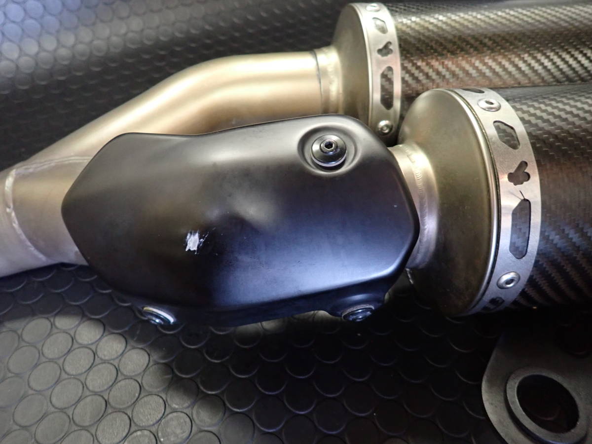 ドゥカティM1200用純正オプションテルミニョーニステンレス・カーボンスリップオンマフラーマップ付き テルミニョーニ スリップオン 1200S ロングサイレント 純正 R&frasl;S&frasl;X