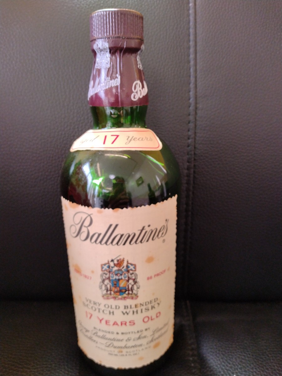 バランタイン17年 Ballantines17y スコッチウイスキー 未開栓 未使用品