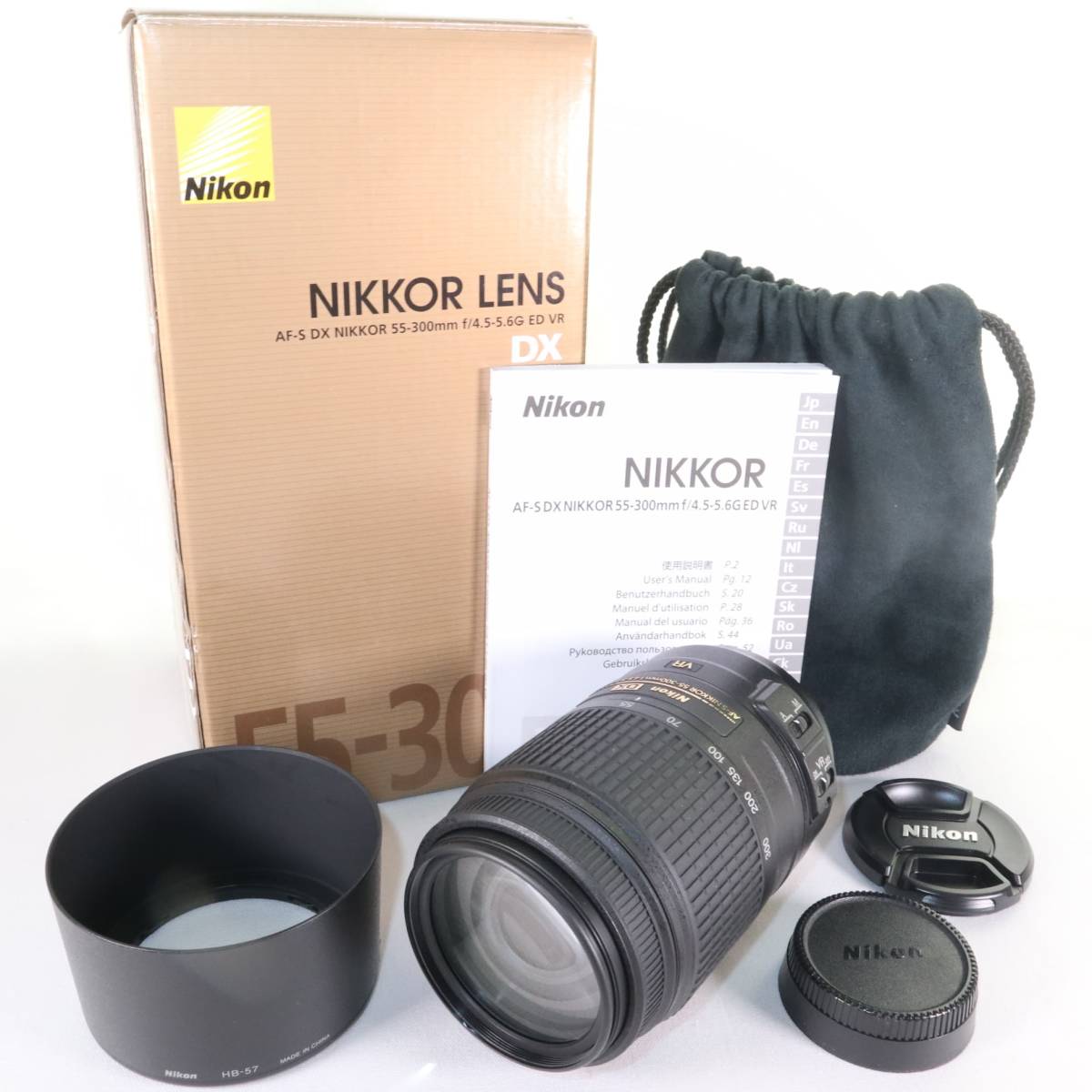 カメラ 【】ニコン AF-S Nikkor 55-300mm F4.5-6G ED