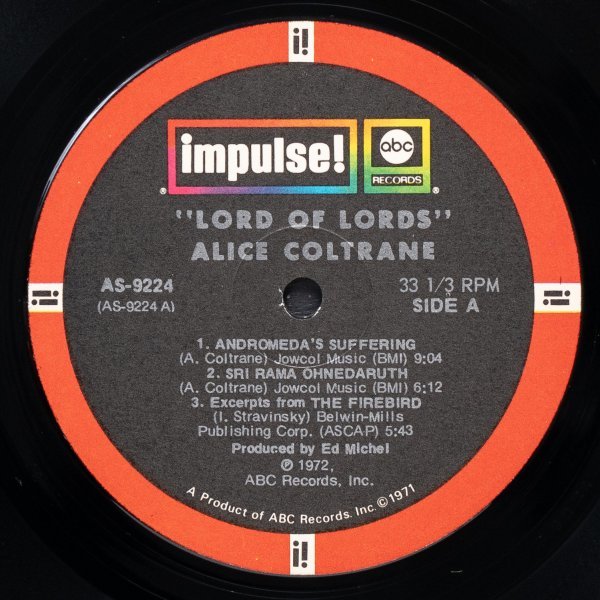 Lord Lords Alice of - | Coltrane Of COLTRANE ⁄ – OF (LP) LORDS