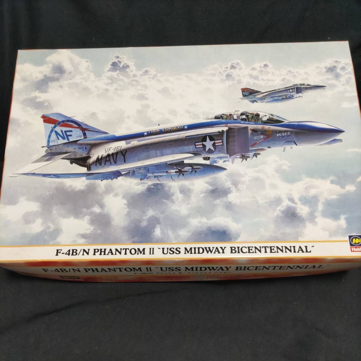 ハセガワ　1/72 アメリカ海軍　F-4B/NファントムⅡ　USS ミッドウェイ　バイセン