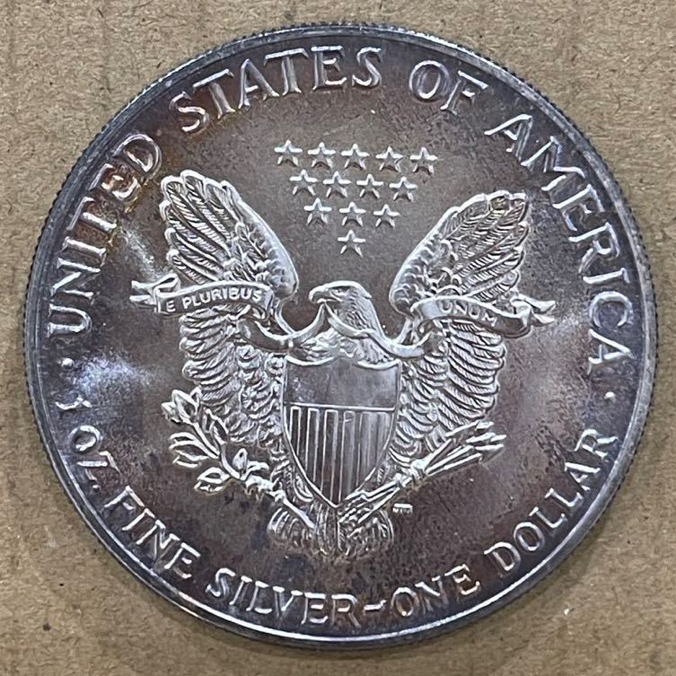 1987年 アメリカ イーグル銀貨 1オンス 1oz 銀貨 古銭