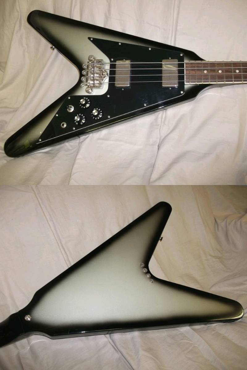 Burny フライングV ベース FVB-65 flying v bass - ベース