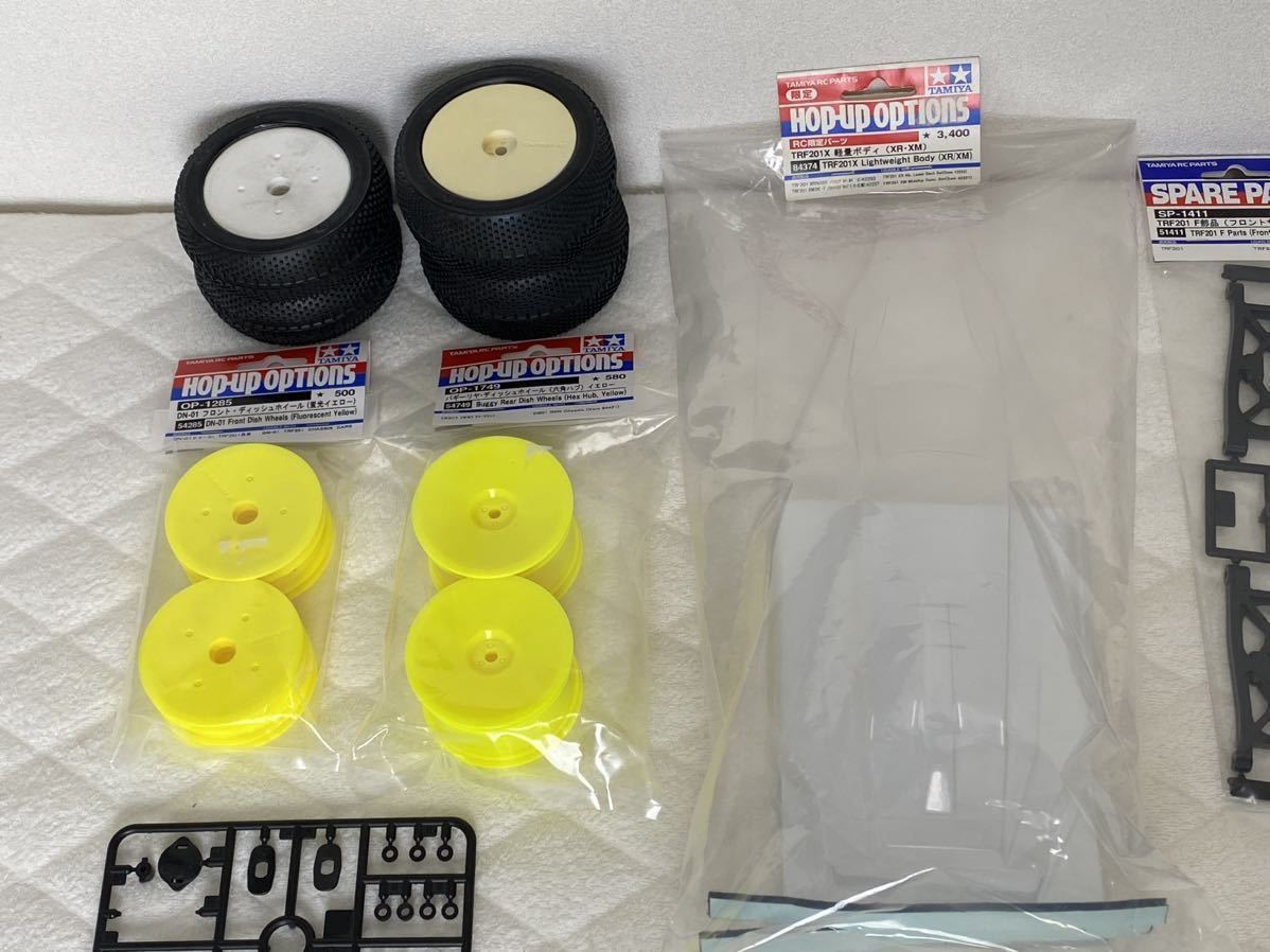 タミヤ TRF211XM シャーシキット 組立後 未走行 オプション多数 TRF201 