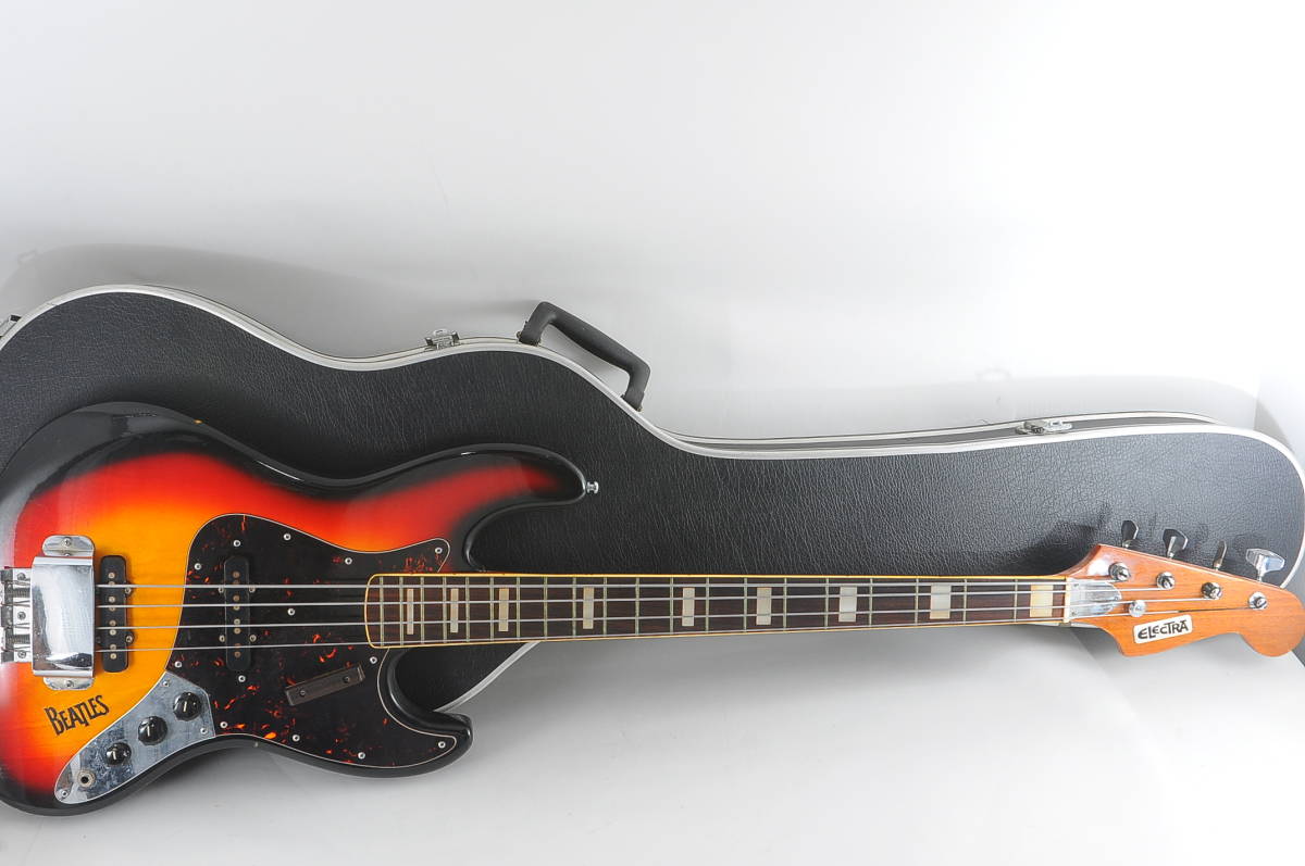 MFM20]Electra エレクトラ エレキベース ジャズベタイプ サンバースト 