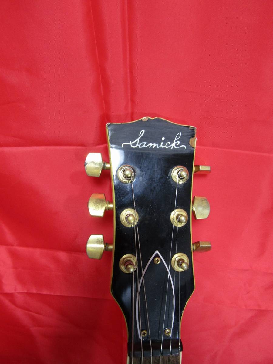 Samick サミック ES-335タイプ ギブソンヘッド セミアコースティック 