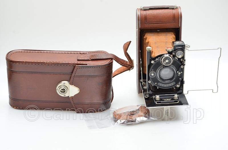 CONTESSA NETTEL Luxus Cocarette Carl Zeiss Jena Tessar 4.5/10.5cm