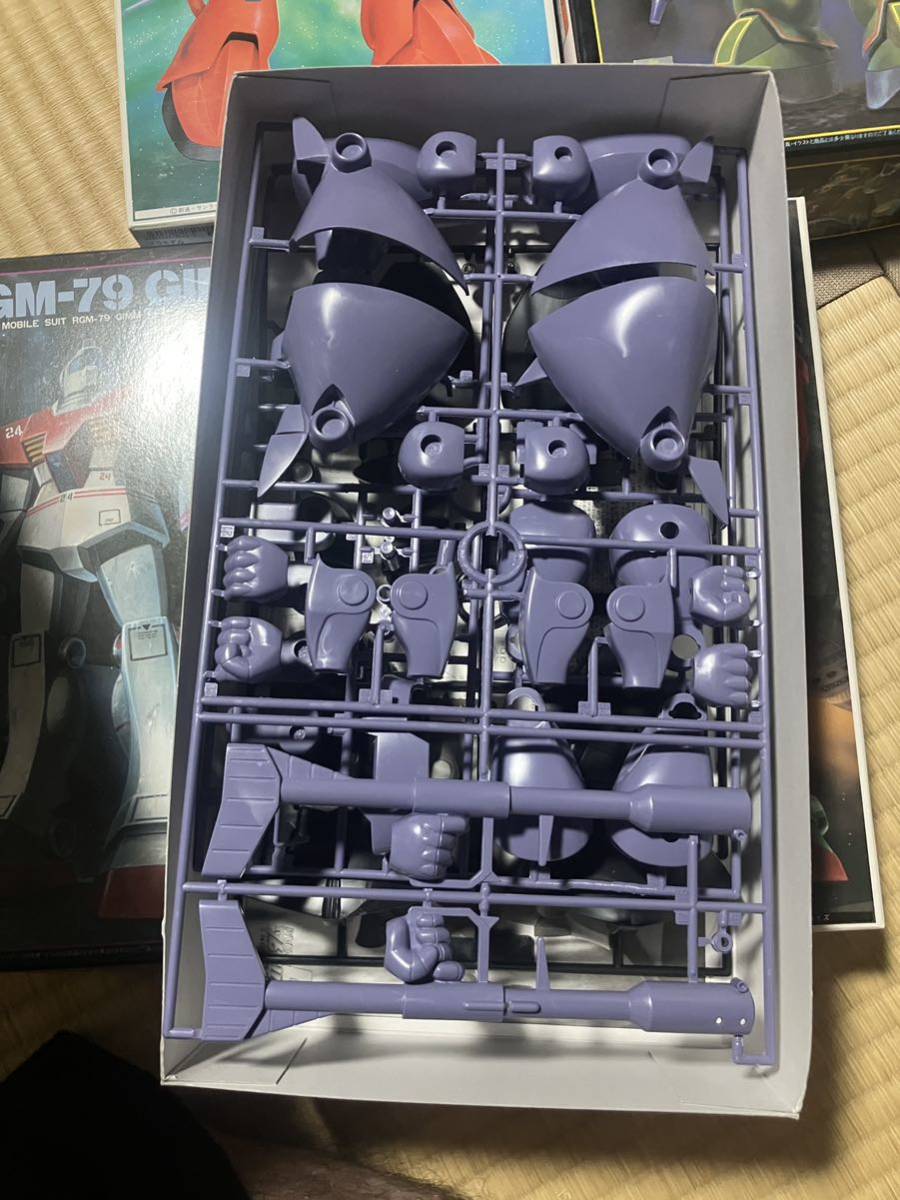 ガンプラ 1/100 旧キット 5体セット 未組み立て ザク、ジム、ドム 