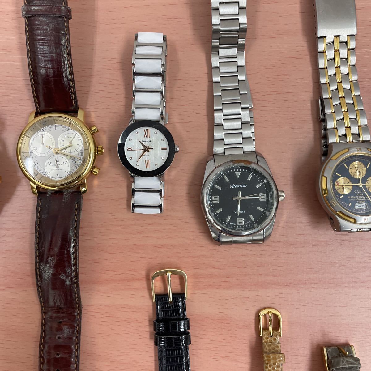 中古 動作 不動 ジャンク セイコー／ロイヤル／FORTUNE等　メンズ レディース 腕時計 まとめ売り 計20点