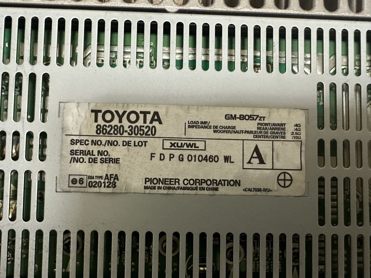 レクサス GRS191 GS350 GWS191 GS450h 純正 アンプ オーディオアンプ