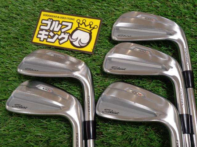 値下げ　タイトリスト　T100S 2021年モデル　6-P 5本 タイトリスト T100S S アイアン(6本セット) T100 N.S