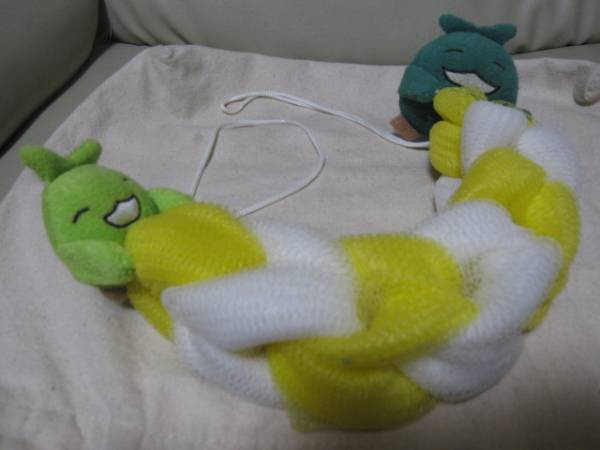 愛地球博　モリゾーキッコロ　ナイロンボディタオル_2