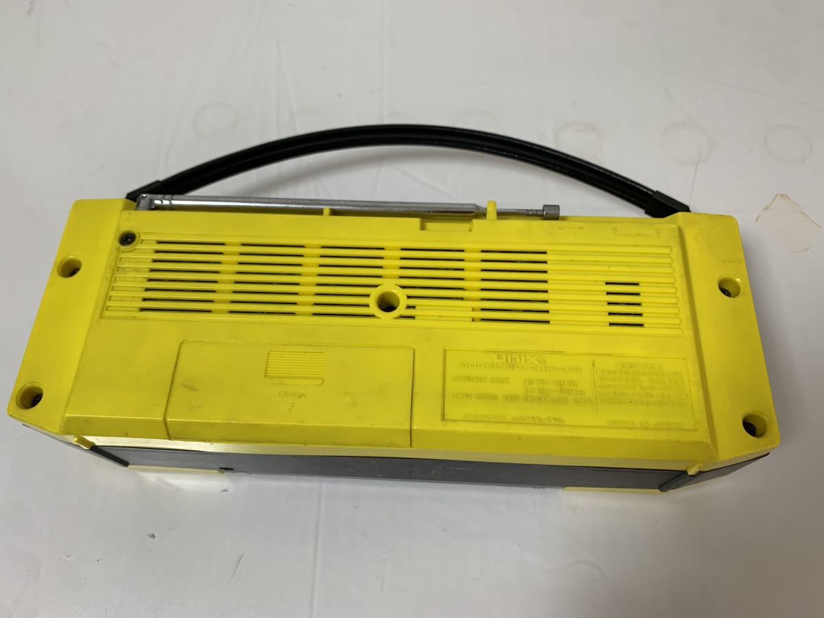 UNIX CRS-3.5 ラジオ カセットレコーダー 昭和レトロ ジャンク