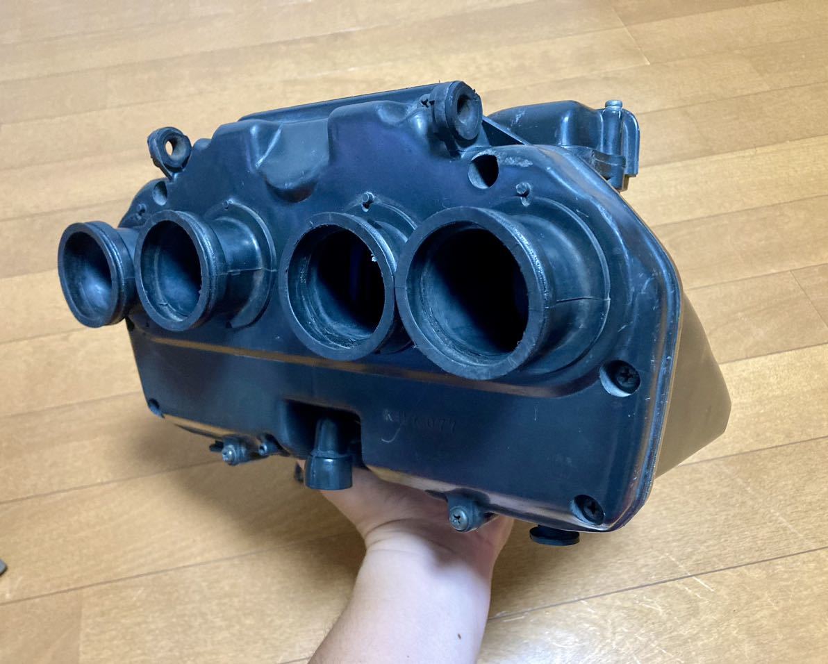 ゼファー 400 純正エアクリーナーボックス K&Nエアフィルター付