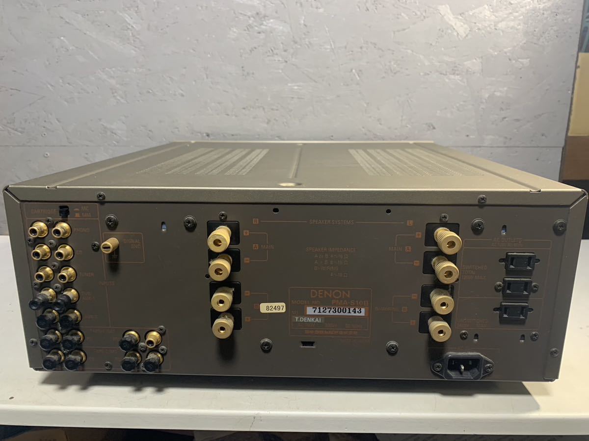 DENON デノン PMA-S10 II プリメイン アンプ オーディオ音響機材 高額買取実施中!!】DENON デノン PMA-S10 II プリメインアンプ 取扱