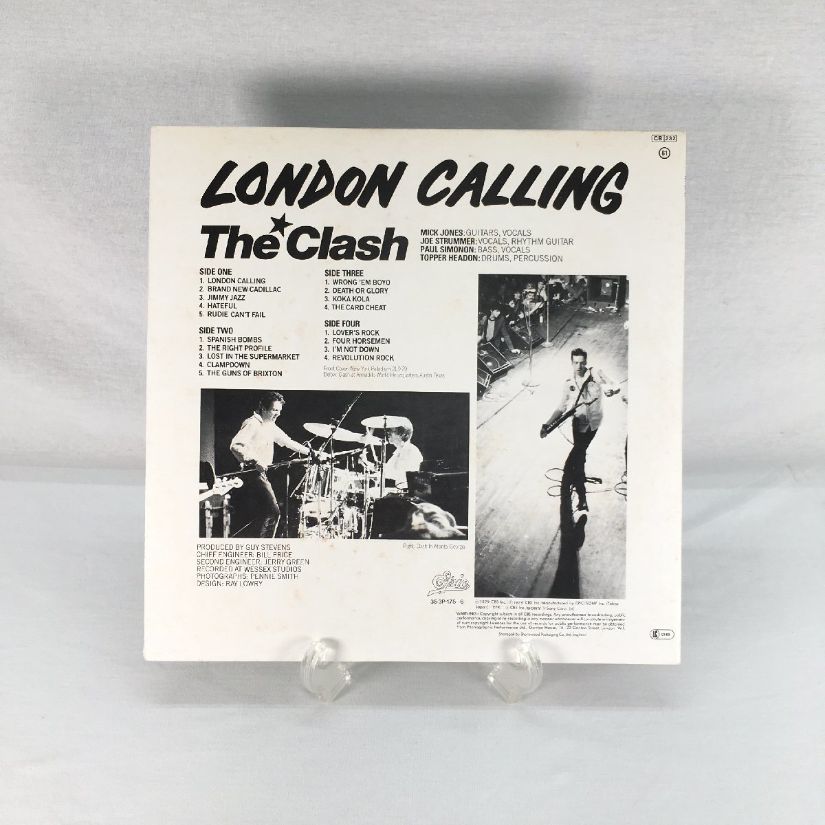 ⁄ | CLASH London Calling クラッシュ ザ・クラッシュ「ロンドン