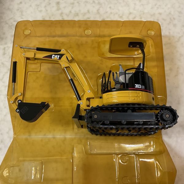 1円〜 新キャタピラー三菱株式会社 1/22 CAT 303 CR ミニ油圧ショベル