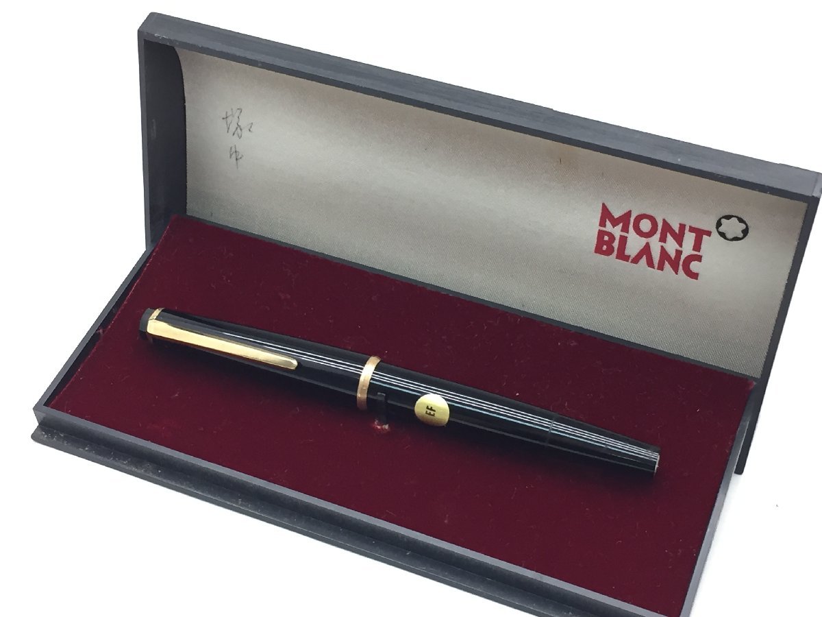 MONT BLANC モンブラン No.32 万年筆 585 ゴールドクリップ MONT BLANC モンブラン No.32 万年筆 585 ゴールドクリップ MONT BLANC