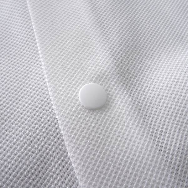 新品 デサント 盛夏 吸湿速乾 ストレッチ 鹿の子 半袖 シャツ L 白 【I44885】 DESCENTE 春夏 メンズ サマー スポーティー ドライ_7