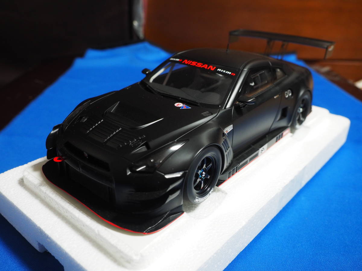 オートアート AUTOart 81580 1/18 日産 GT-R NISMO GT3マットブラック 