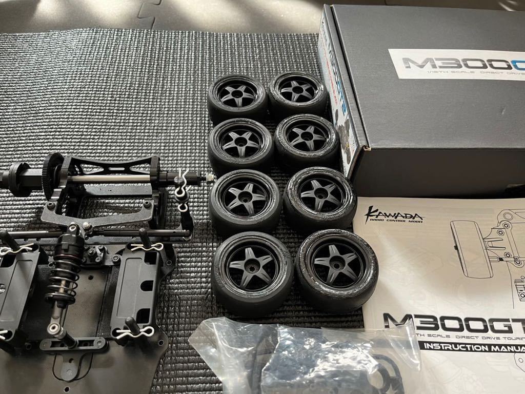 KAWADAラジコン M300GT2 走行小 オマケタイヤボディ付き M300GT KAWADA