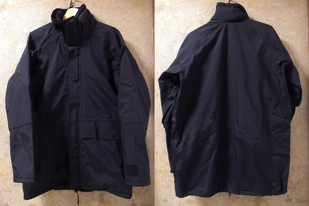 黒 ブラック】90s 米軍実物 US ARMY ECWCS ミリタリーゴアテックス 