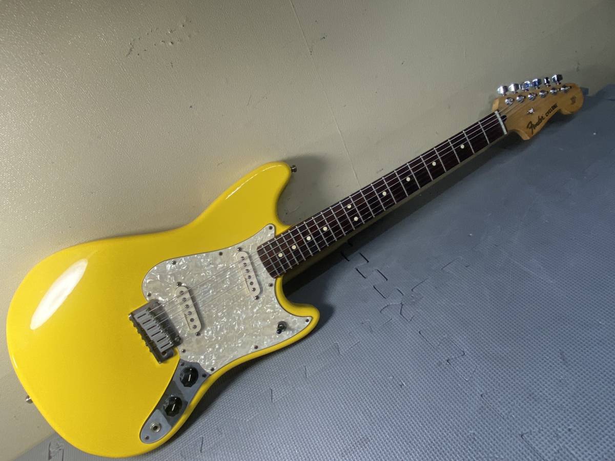629 ジャンク Fender USA U.S.Cyclone サイクロン イエロー ギター(USA  