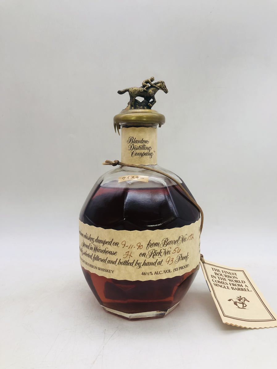 シングルバレル ブラントン 1円〜未開栓Blanton 1990.09 750ml
