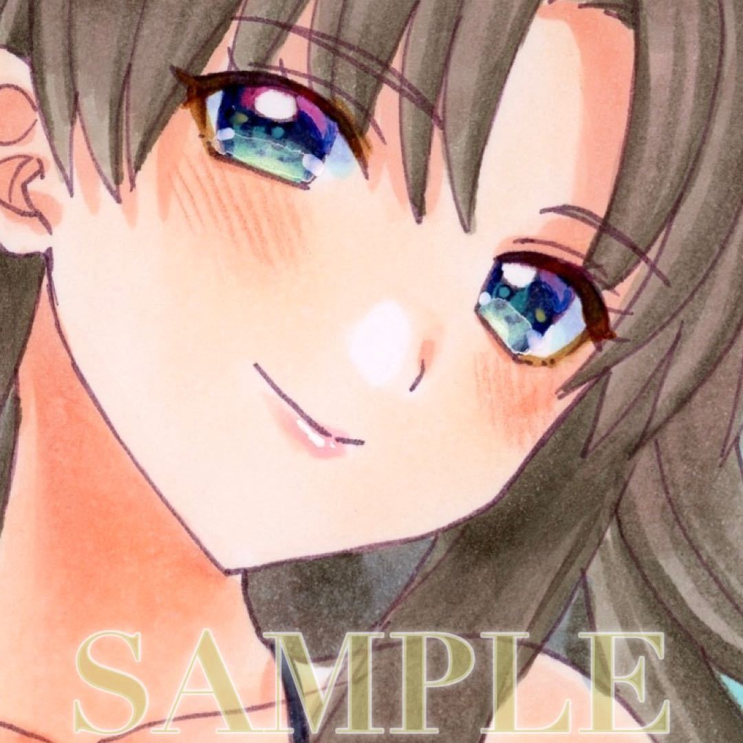 同人手描きイラスト ◆ Fate/stay night ◇ 遠坂凛 ◆ FGO 