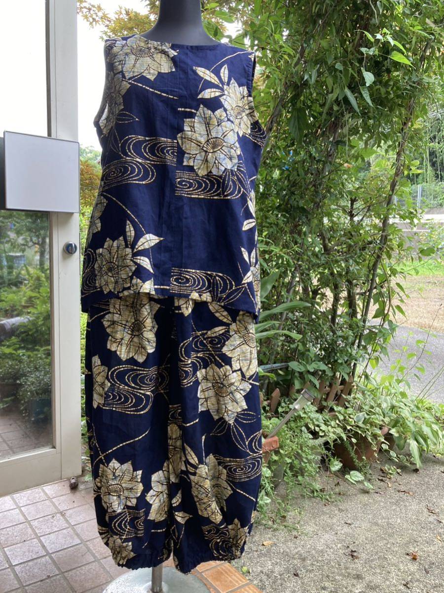 着物リメイク☆浴衣の上下セパレーツ1