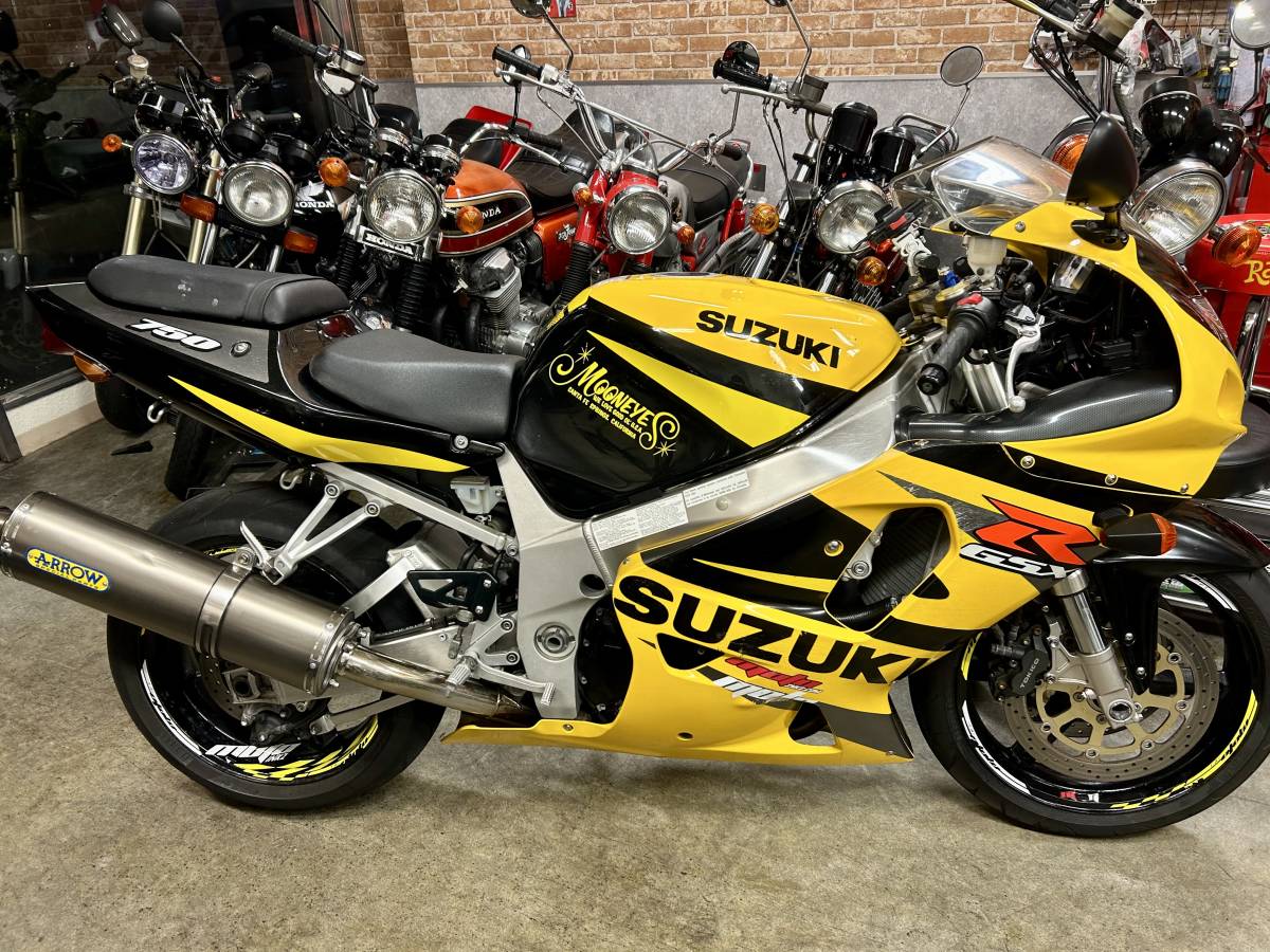 GSX-R750 車検令和6年9月 ETC 1000 cbr1000rr gsx-r600 zx-6r