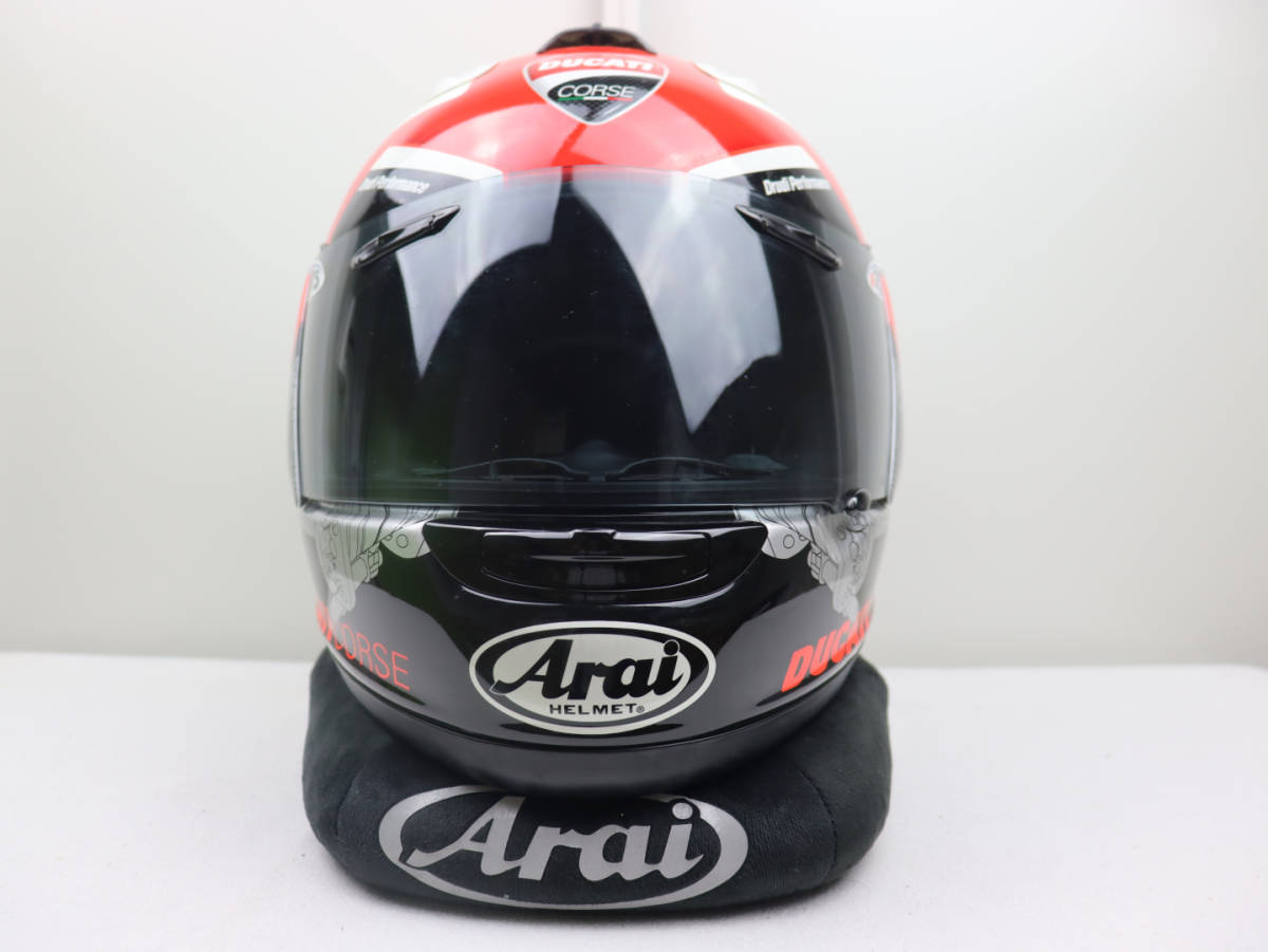 希少】ARAI アライ RX-7 RR5 GP DUCATI CORSE- DESMO L2 フルフェイス 